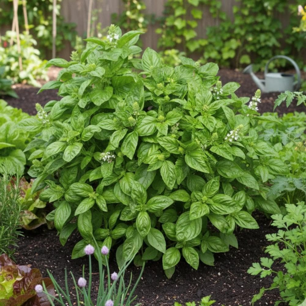 Foto de Albahaca Ocimum basilicum